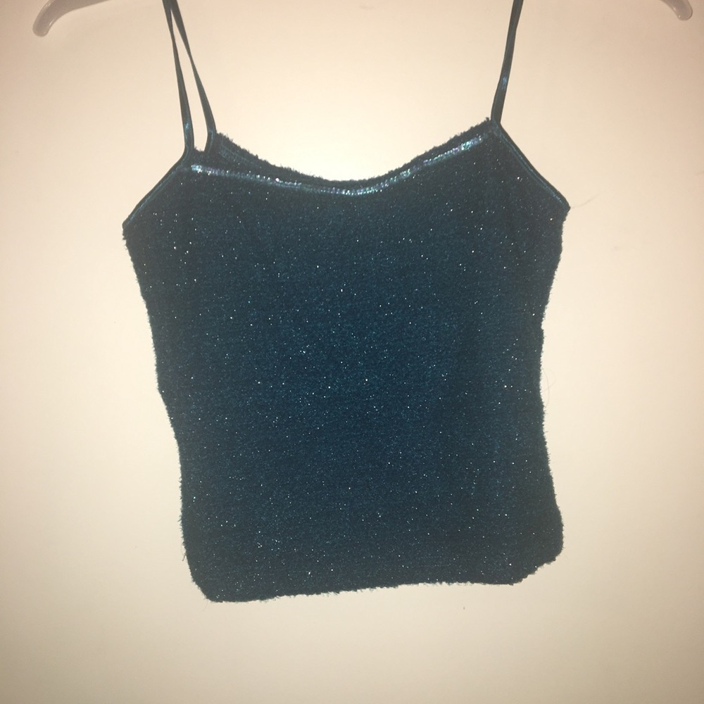 Cute comfy fuzzy tank top